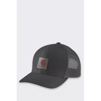 Carhartt Twill Mesh-Back Logo Patch καπέλο - μαύρο