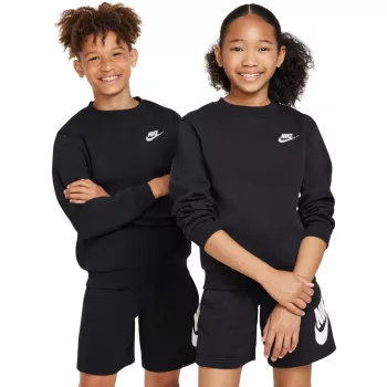Nike Sportswear Club Fleece παιδικό φούτερ μαύρο FD3006 010 μέγεθος M