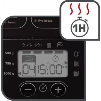 Tefal Pain Plaisir αρτοποιός PF220838, 650 W, μαύρο