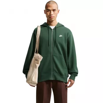 Nike ανδρικό Club BB μπουφάν με φερμουάρ πράσινο 2XL
