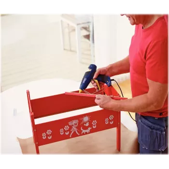 RAPID TOOLS 40107360 Ράβδοι Θερμοκόλλας για Ξύλο, Χαρτί, Χαρτόνι, 12 mm Διάμετρος, κοντές, κιτρινωπές, 1 τεμ.