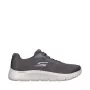 Ανδρικά παπούτσια περπατήματος Skechers Go Walk Flex Remark, γκρι/ανθρακί, μέγεθος EU 44