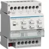 HAGER TYMS646R ενεργοποιητής θέρμανσης 6 απλών KNX Secure με controller
