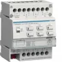 HAGER TYMS646R ενεργοποιητής θέρμανσης 6 απλών KNX Secure με controller