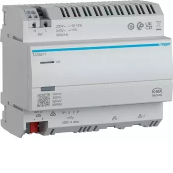 Hager Domovea basic TJAS671 KNX IP Gateway διακομιστής Smart Home