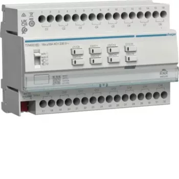 HAGER TYMS616D KNX Secure Schalt-/Jalousieaktor 16/8-πλό