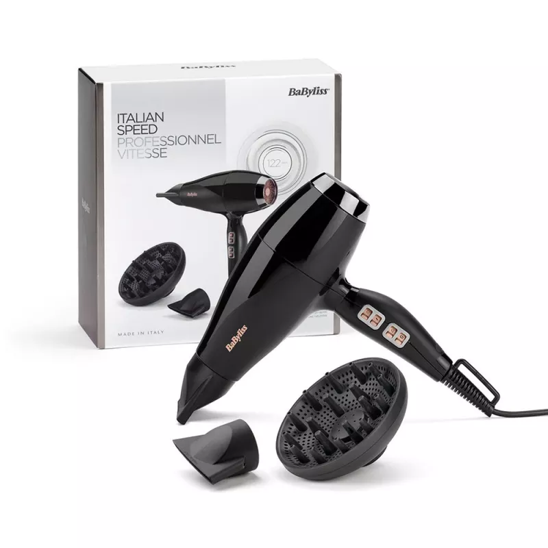 Babyliss Air Power Pro Σεσουάρ μαλλιών, 2300W, μαύρο