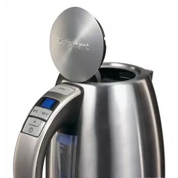Cuisinart CPK17E-B Ηλεκτρικός βραστήρας, 1,7 L, 1500 W, Ανοξείδωτο ατσάλι, 6 ρυθμίσεις θερμοκρασίας