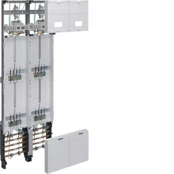 Hager ZK53Q7NT universZ Πλήρες πεδίο μετρητή 1350x500mm 3-φασικό 4 θέσεις μετρητή 10 mm² με λειτουργία απομόνωσης