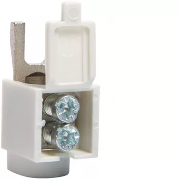 Hager KF81D ακροδέκτης σύνδεσης μπάρας συλλογής 25mm² με διχαλωτό σφιγκτήρα