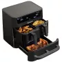 Cuisinart 3 σε 1 φριτέζα θερμού αέρα φούρνος 13,6L, 1800W, βουρτσισμένο ανοξείδωτο ατσάλι