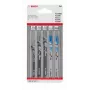 Bosch Accessories 2608667857 σετ λεπίδων σέγας ξύλου και μετάλλου Basic, 5 τεμ., στέλεχος T