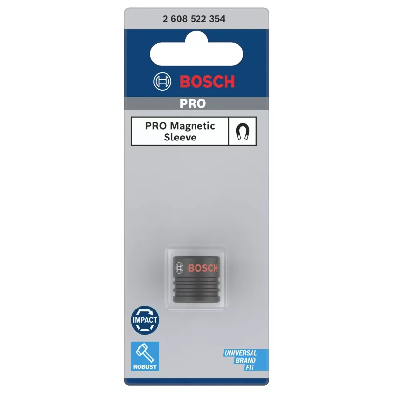 Bosch μαγνητικός δακτύλιος για 1/4 ίντσας εξάγωνα bits, 25 mm 2608522354