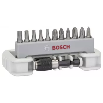 Bosch 2607017578 σετ 34 τεμ. τρυπανιών και bits με HSS-TiN τρυπάνια μετάλλου, τοίχου και ξύλου σε θήκη X-Line
