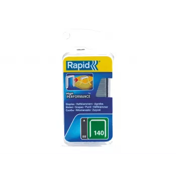 RAPID TOOLS Rapid συρραπτικά επίπεδου σύρματος Τύπος 140, μήκος σκέλους 14 mm, γαλβανισμένος χάλυβας, 1250 τεμ., σε κάρτα 40109576