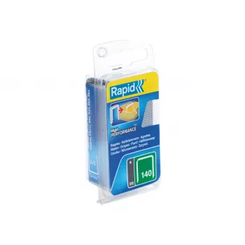 RAPID TOOLS Rapid συρραπτικά επίπεδου σύρματος Τύπος 140, μήκος σκέλους 14 mm, γαλβανισμένος χάλυβας, 1250 τεμ., σε κάρτα 40109576