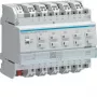 Hager TYAS610D KNX ενεργοποιητής διακόπτη/περσίδας 10/5-πλός 16A C-φορτίο Secure