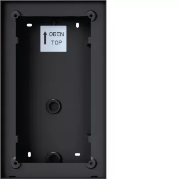 Hager REW406X επιτοίχιο κουτί για μονοφωνική ενδοεπικοινωνία, 1 κουμπί