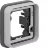 Hager WNA401 Πλαίσιο χωνευτό 1 θέσης, IP55, γκρι