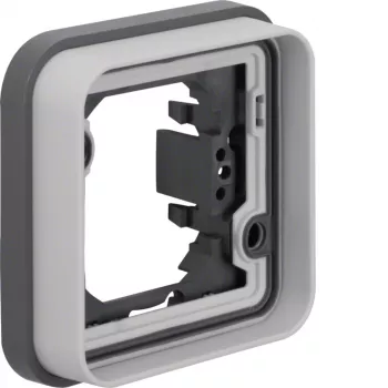 Hager WNA401 Πλαίσιο χωνευτό 1 θέσης, IP55, γκρι