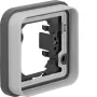 Hager WNA401 Πλαίσιο χωνευτό 1 θέσης, IP55, γκρι