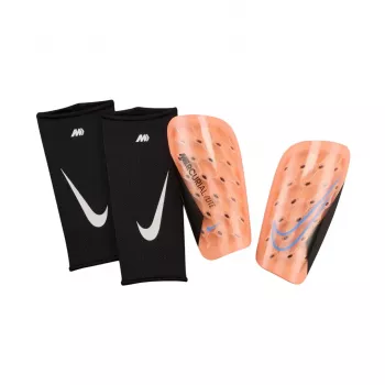 Nike Mercurial Lite ποδοσφαιρικά επικαλαμίδια πορτοκαλί XL