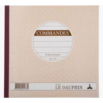 LE DAUPHIN Manifold Commandes, 210 x 210 mm, τριπλό (1173D) - 1 μπλοκ