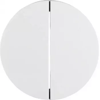Hager WLW2010WG R.Classic 2-πλός διακόπτης με κλειδί, πολικό λευκό γυαλιστερό