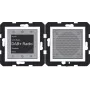 HAGER WAN6110WM Radio Touch UP Ηχείο DAB+ Bluetooth χωνευτής τοποθέτησης