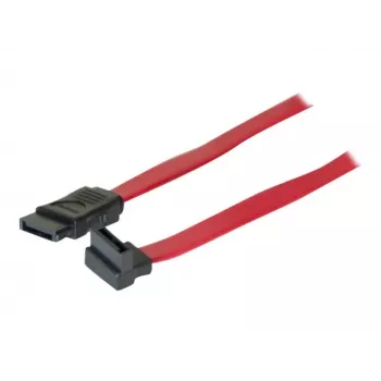 TECLINE Καλώδιο SATA, βύσμα SATA 7-Pin αρσενικό σε βύσμα SATA 7-Pin αρσενικό, 1,0 m, κόκκινο 314000
