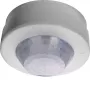 Hager EER513 360° Surface-Mount PIR Motion Detector, 20 m Range, IP55, White