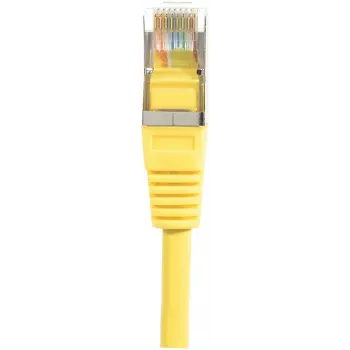 EXERTIS CONNECT Καλώδιο patch CAT.6 F/UTP, κίτρινο, 0,5 m, Slim Snagless 842051