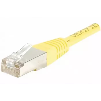 EXERTIS CONNECT Καλώδιο patch CAT.6 F/UTP, κίτρινο, 0,5 m, Slim Snagless 842051