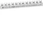 HAGER KDS463AS 3-φασική 63A 12-μονάδων QuickBusbar μπάρα φάσεων