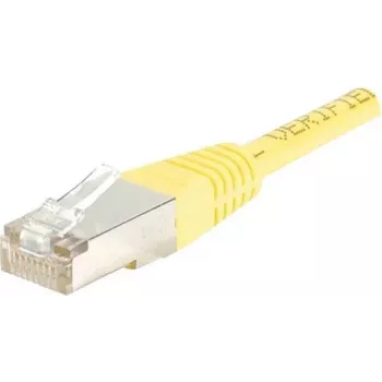 EXERTIS CONNECT Καλώδιο patch Cat6 F/UTP, κίτρινο, 2,0 m, Slim Bend Relief 842201