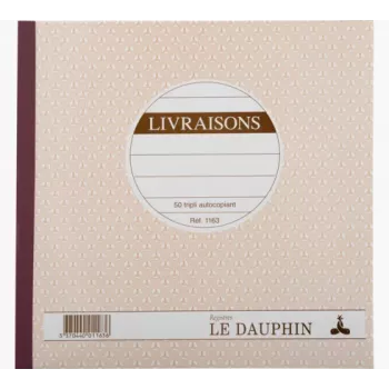 Le Dauphin Manifold Livraisons, 210 x 210 mm, τριπλό (1163D) - 1 τεμ. (1163D)