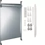 HAGER UF22NW universZ πλήρες πάνελ πολυμέσων, 2 θέσεων, 900mm, χωρίς μονάδες patch