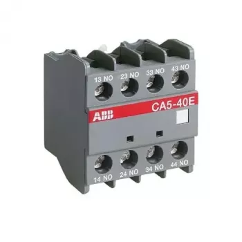 ABB CA5-22E βοηθητικό μπλοκ επαφών 2NO+2NC μπροστινής τοποθέτησης για ρελέ AF09-AF96 1SBN010040R1022