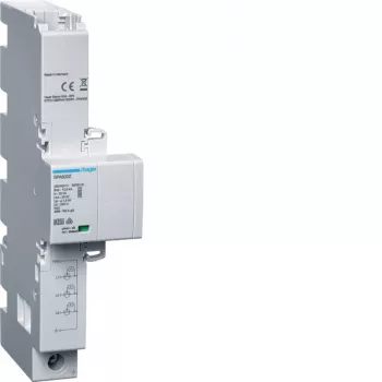 Hager SPA800Z συνδυαστικός απαγωγός υπέρτασης Τύπου 1+2+3, 3πολικός, 12,5kA Iimp, TNC, 230/400V AC