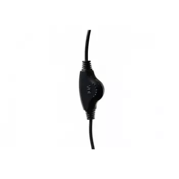 Exertis Connect ενσύρματο headset on-ear με μικρόφωνο βραχίονα - μαύρο 059222