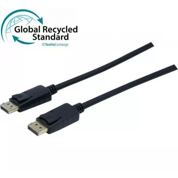 Exertis Connect Καλώδιο DisplayPort 1.2 5m 4K UHD Μαύρο αρσενικό σε αρσενικό 127033