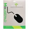 Exertis Connect Mouse pad, ανακυκλωμένο υλικό, 220 x 180 mm, Μαύρο