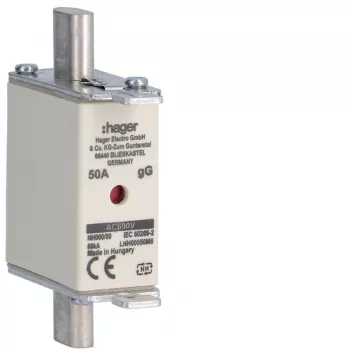HAGER LNH00050M6 Ασφάλεια NH, NH00, gG, 690V, 50A