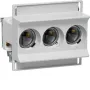 HAGER LD02K63-3SS D02 63A 3-πολική κεραμική βάση ασφάλειας