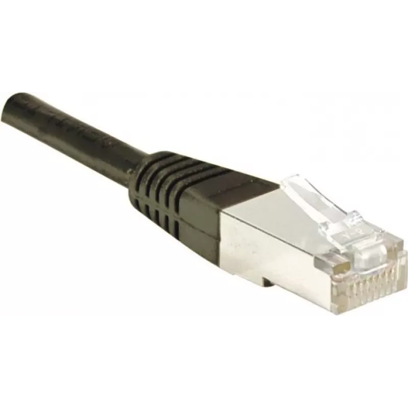 Exertis Connect 234220 Καλώδιο δικτύου patch Cat6 F/UTP, 0,5 m, Μαύρο