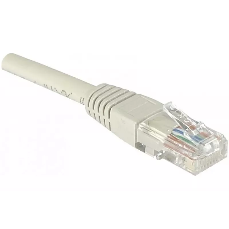 EXERTIS CONNECT Cat6 U/UTP καλώδιο patch, RJ45, γκρι, 1,5 m, Snagless, Χαλκός EXC240960