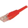 EXERTIS CONNECT Cat6 U/UTP Patchkabel, κόκκινο, 1,0m, RJ45, Snagless 243710