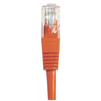 EXERTIS CONNECT Cat6 U/UTP μη θωρακισμένο καλώδιο χαλκού Patch, RJ45, Κόκκινο, 15 m, προστασία ασφάλισης 243761