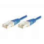 EXERTIS CONNECT Cat.6 F/UTP Patchkabel, 7 m, μπλε 246570
