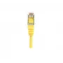 EXERTIS CONNECT Cat.5e F/UTP Patchkabel, κίτρινο, 0,5 m, Slim Bend Protection 847161